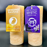 The Beyond Mystic & Sending Ravens Special Edition Candle Set of 2 - Natural Soy Candles  by Ascension Orgonites