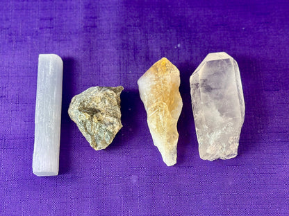 Healing & Clearing Crystal Grid Set - For Beginners or Experts - Crystal, Energy Healing