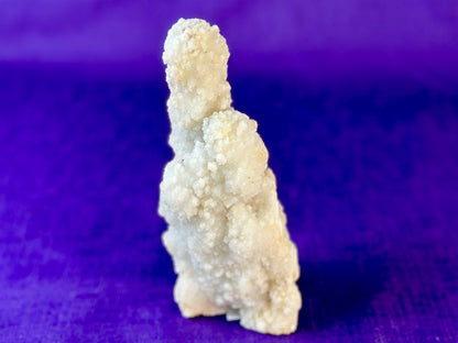Chalcedony & Crystal Quartz Stalactite 3-8", Natural Quartz on Chalcedony Stalactite Specimen