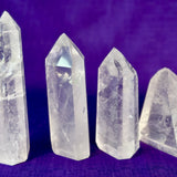 Premium Clear Quartz Obelisk, Standing Polished Clear Quartz Point