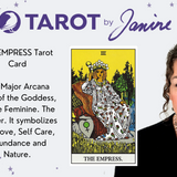 THE EMPRESS CARD - Special Edition Tarot Candle - Natural Soy Candle by Ascension Orgonites