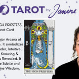 THE HIGH PRIESTESS - Special Edition Tarot Candle - Natural Soy Candle by Ascension Orgonites