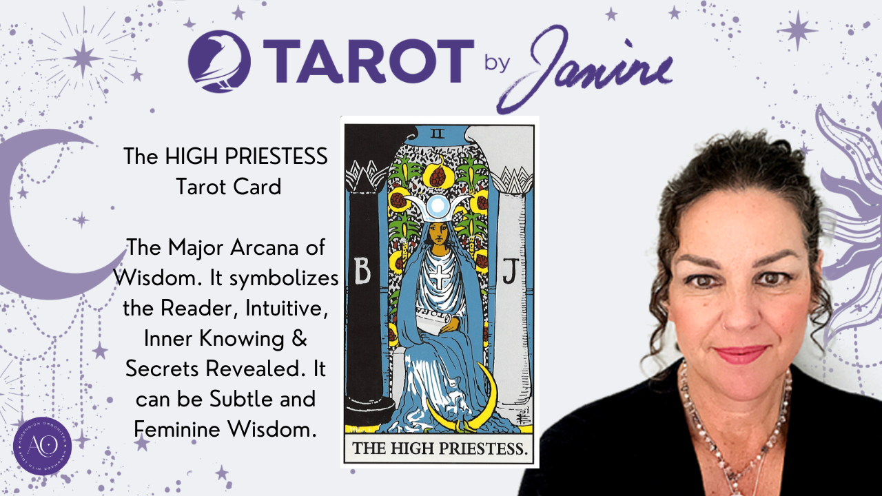 THE HIGH PRIESTESS - Special Edition Tarot Candle - Natural Soy Candle by Ascension Orgonites