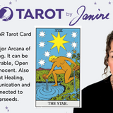 THE STAR CARD - Special Edition Tarot Candle - Natural Soy Candle by Ascension Orgonites
