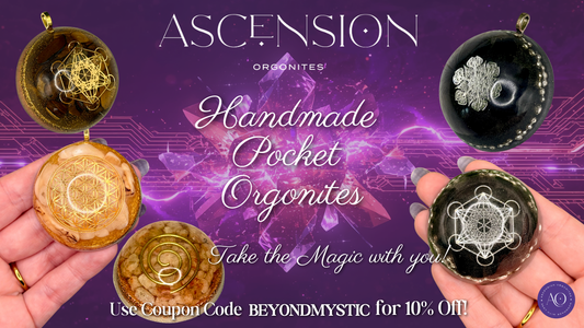 POCKET Orgonites & Pendant - EMF Protector