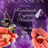 Orgonite Pendants / Pendulums - Handmade EMF Protection