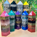 ORGONITE TOWER SET - EMF Protector - Orgonite Towers