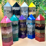 ORGONITE TOWER SET - EMF Protector - Orgonite Towers