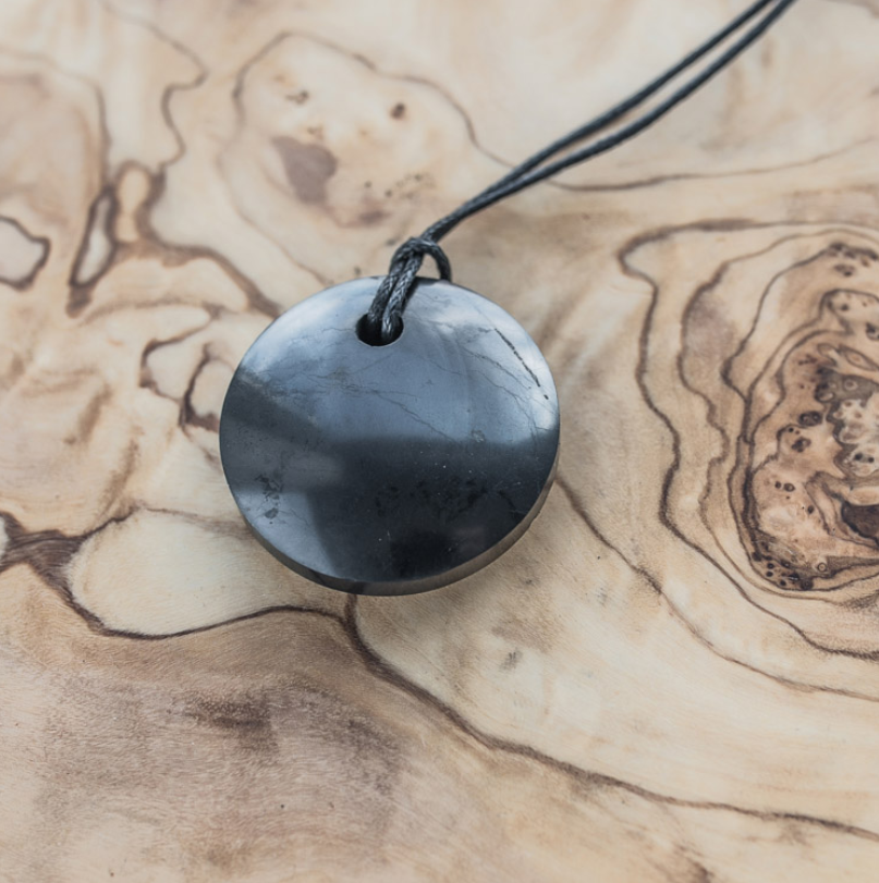 SHUNGITE PENDANTS BACK IN STOCK! HURRY WHILE SUPPLIES LAST! - EMF Protection - Hand Cut Genuine Natural Shungite Pendant High Quality Black Lustrous Gemstone from Russia