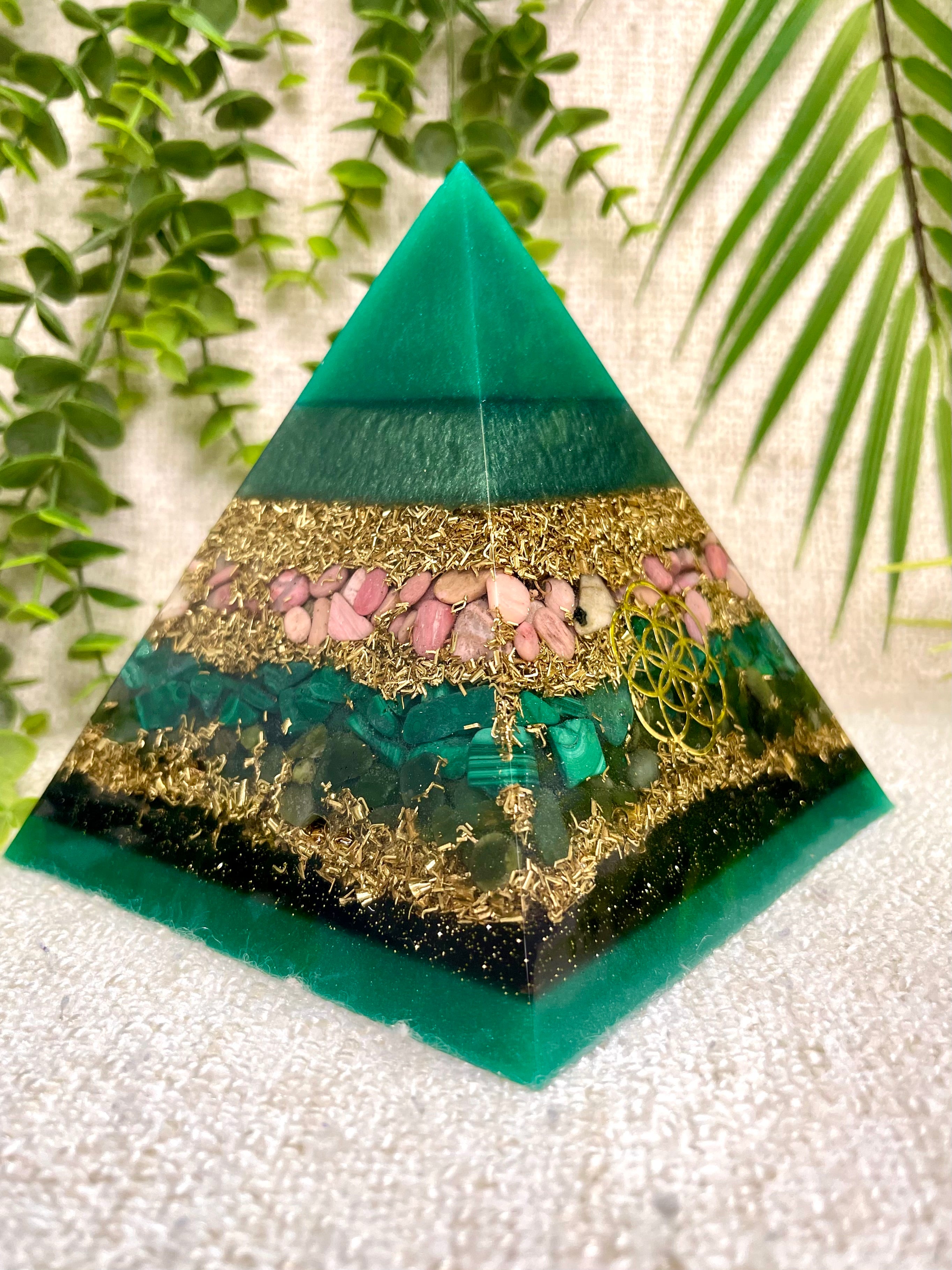 Handmade OrgoneHeka store pyramid Emf Protect